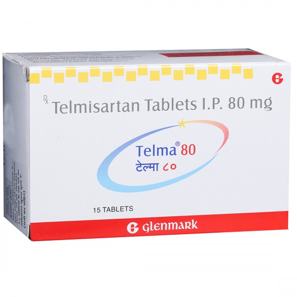 Telma 80 mg Tablet (15 Tab)