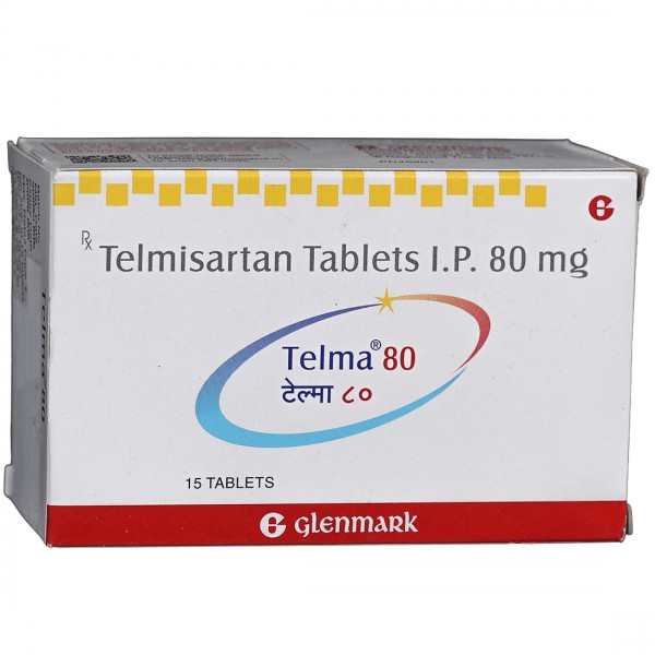 Telma 80 mg Tablet (15 Tab)