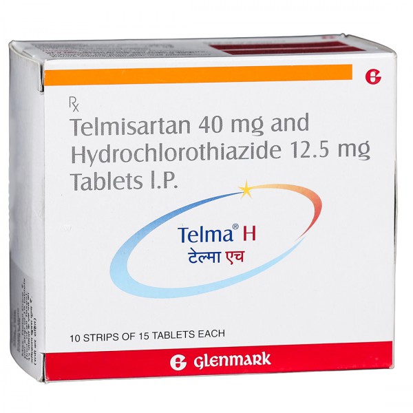Telma H 40 mg Tablet (15 Tab)