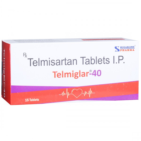 Telmiglar 40 Tablet (15 Tab)