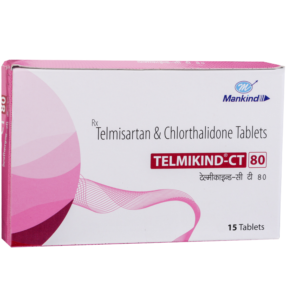 Telmikind CT 80 Tablet (15 Tab)