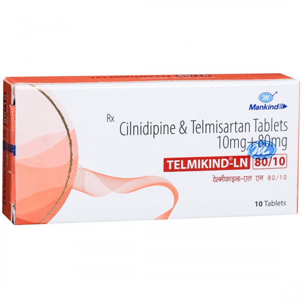 Telmikind LN 80/10 Tablet (10 Tab)