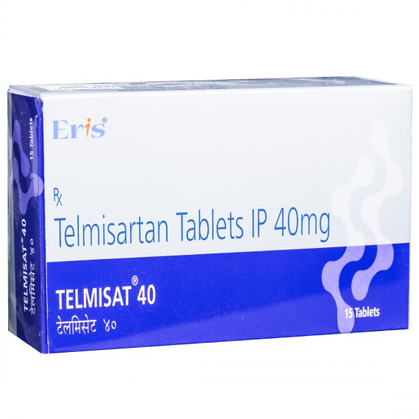 Telmisat 40 mg Tablet (15 Tab)