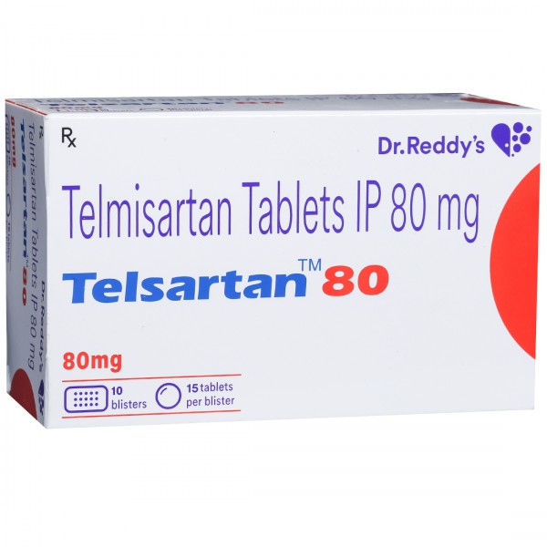 Telsartan 80 mg Tablet (15 Tab)