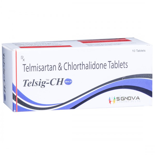 Telsig CH 40/6.25 Tablet (10 Tab) Telsig CH 40/6.25 Tablet (10 Tab)
