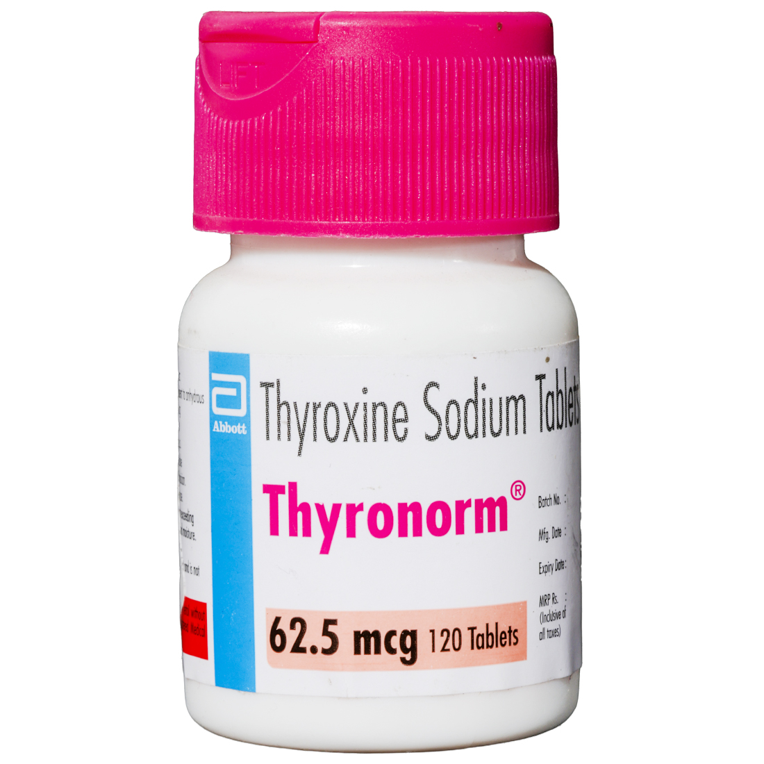 Thyronorm 62.5 mcg Tablet (120 Tab) Thyronorm 62.5 mcg Tablet (120 Tab)