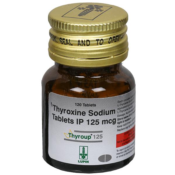 Thyroup 125 mcg Tablet (100 Tab)