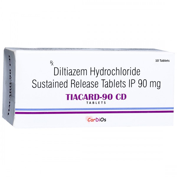 Tiacard 90 CD Tablet (10 Tab)