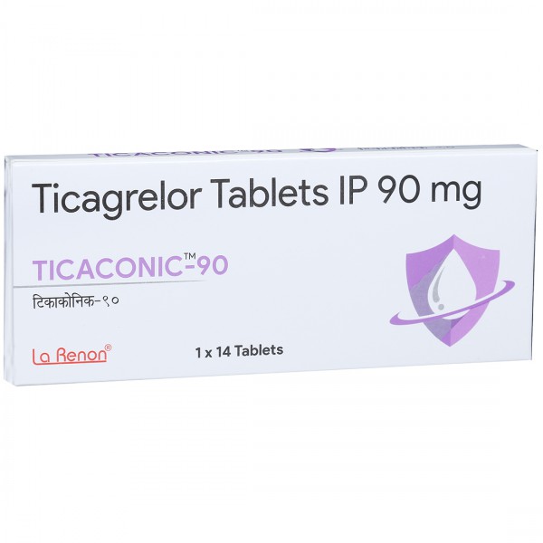 Ticaconic 90 mg Tablet (14 Tab)