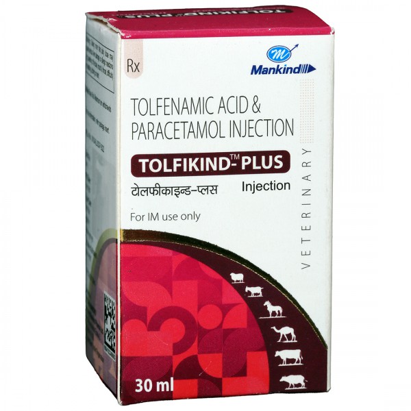 Tolfikind Plus Veterinary Injection 30 ml