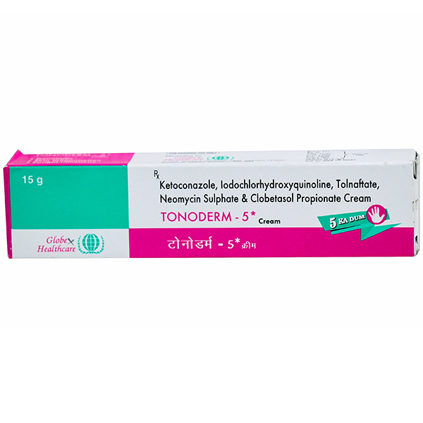 Tonoderm 5 Cream 15 gm