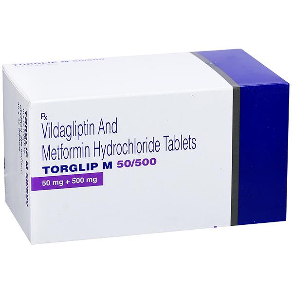 Torglip M 50/500 mg Tablet (10 Tab)