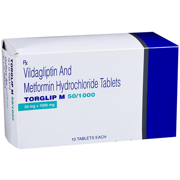 Torglip M 50/1000 mg Tablet (10 Tab) Torglip M 50/1000 mg Tablet (10 Tab)