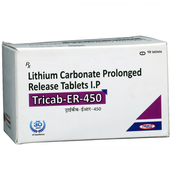 Tricab ER 450 Tablet (10 Tab)