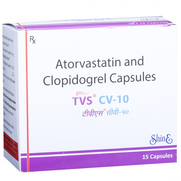 Tvs CV 10 mg Capsule (15 Cap)