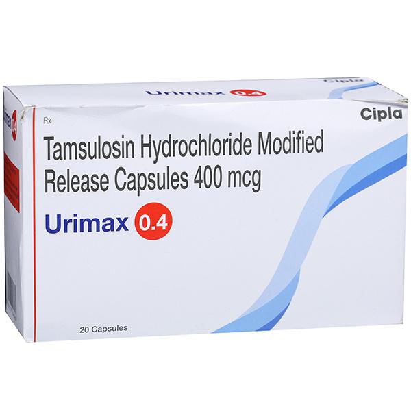 Urimax 0.4 mg Capsule (20 Cap)