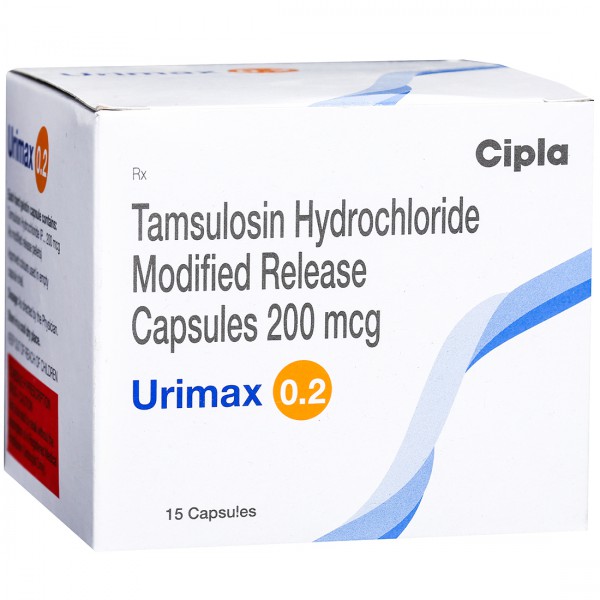 Urimax 0.2 mg Capsule (15 Cap)