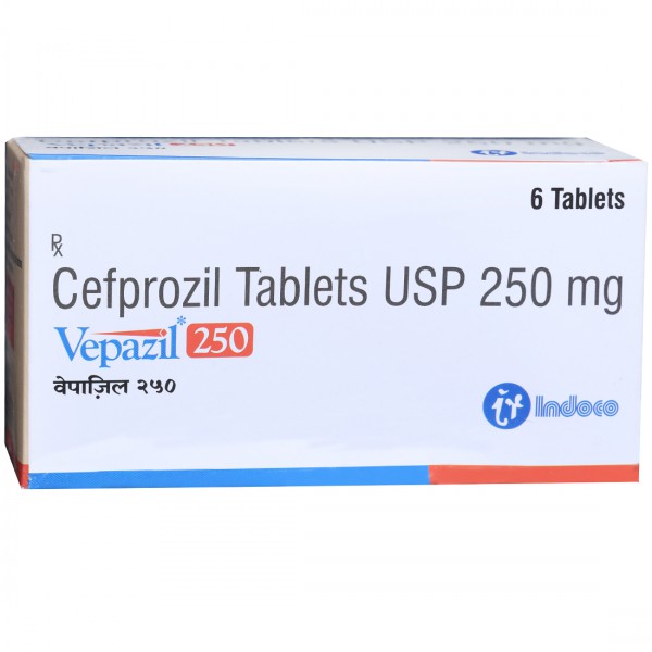 Vepazil 250 Tablet (6 Tab) Vepazil 250 Tablet (6 Tab)