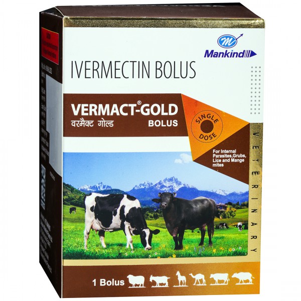 Vermact Gold Veterinary Bolus (1 Bolus)