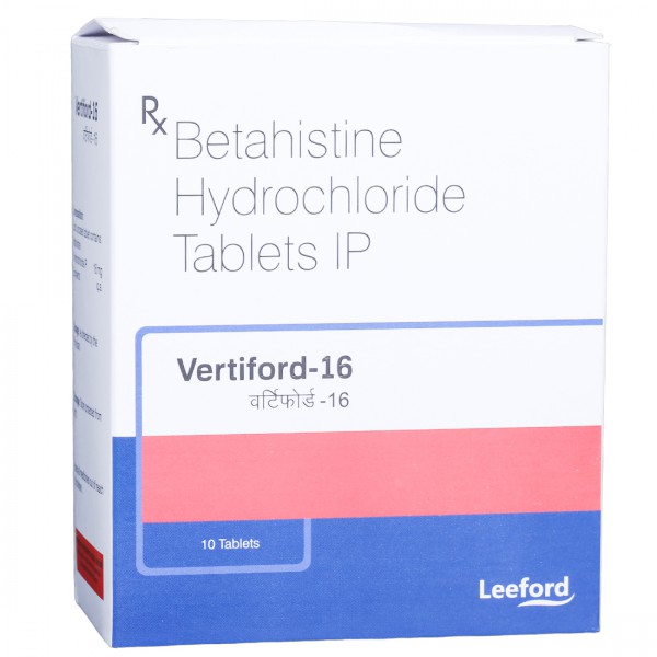 Vertiford 16 mg Tablet (10 Tab) Vertiford 16 mg Tablet (10 Tab)