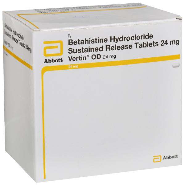 Vertin OD 24 mg Tablet (7 Tab)