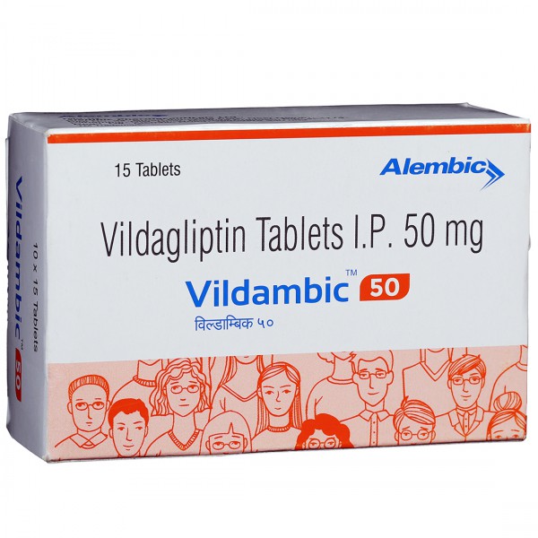 Vildambic 50 Tablet (15 Tab)