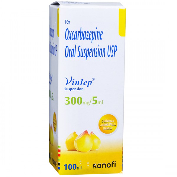 Vinlep Delicious Lemon Plum Flavour 300 mg/5 ml Suspension 100 ml
