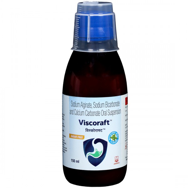 Viscoraft Sugar Free Delicious Mint Flavour Oral Suspension 150 ml Viscoraft Sugar Free Delicious Mint Flavour Oral Suspension 150 ml