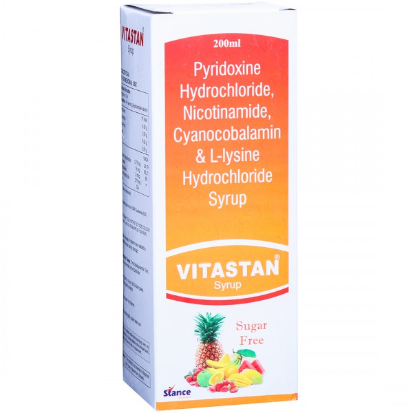 Vitastan Sugar Free Syrup 200 ml