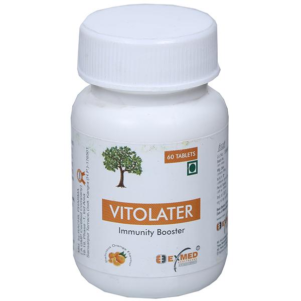 Vitolater (Orange Flav) Chewable Tablet (60 Tab)