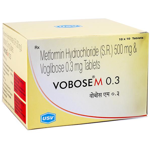 Vobose M 0.3 mg Tablet (10 Tab)