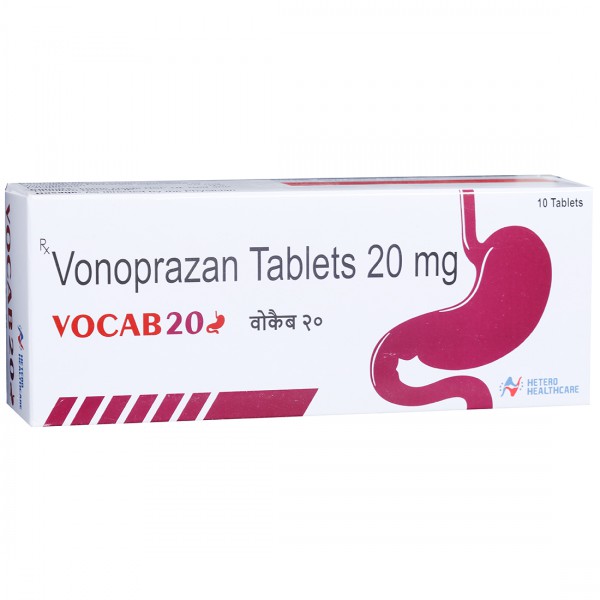Vocab 20 mg Tablet (10 Tab) Vocab 20 mg Tablet (10 Tab)