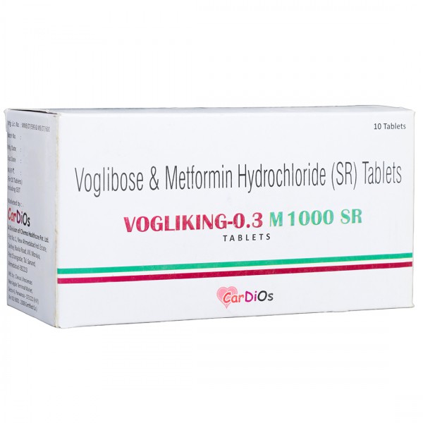 Vogliking 0.3 M 1000 SR Tablet (10 Tab)
