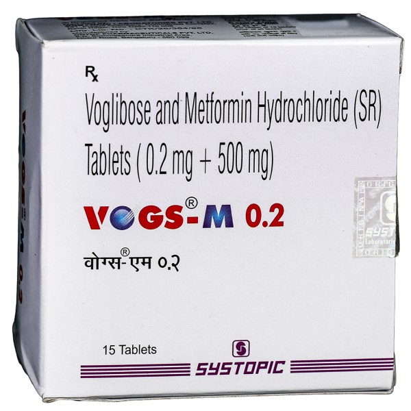 Vogs M 0.2 Tablet (15 Tab)