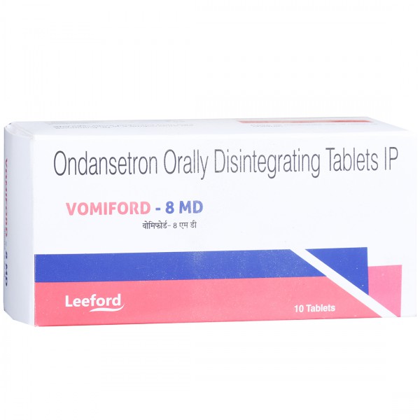 Vomiford MD 8 mg Tablet (10 Tab)