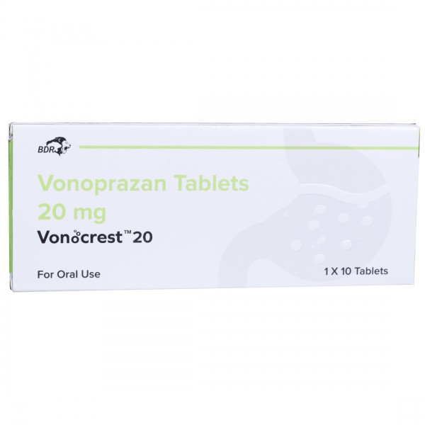 Vonocrest 20 mg Tablet (10 Tab)