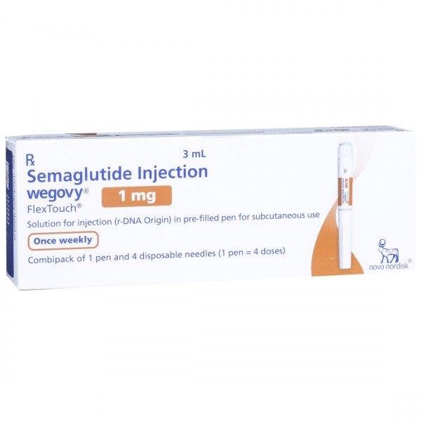 Wegovy 1 mg FlexTouch Injection 3 ml (Pen)