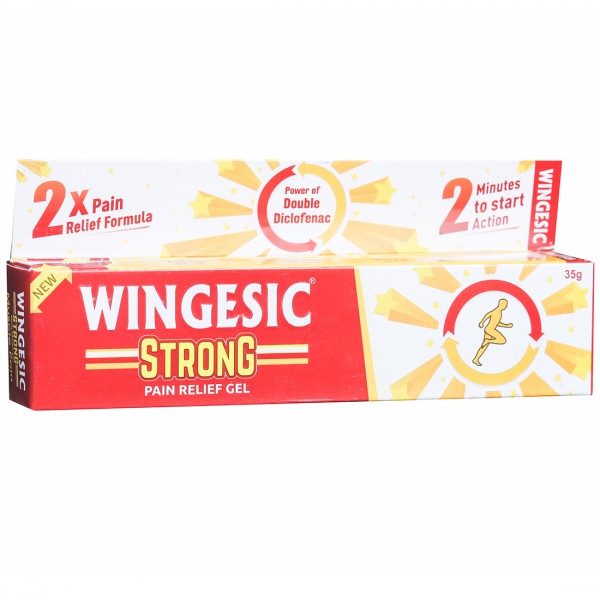 Wingesic New Strong Pain Relief Gel 35 g