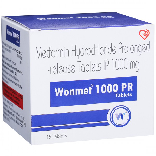 Wonmet 1000 PR Tablet (15 Tab) Wonmet 1000 PR Tablet (15 Tab)