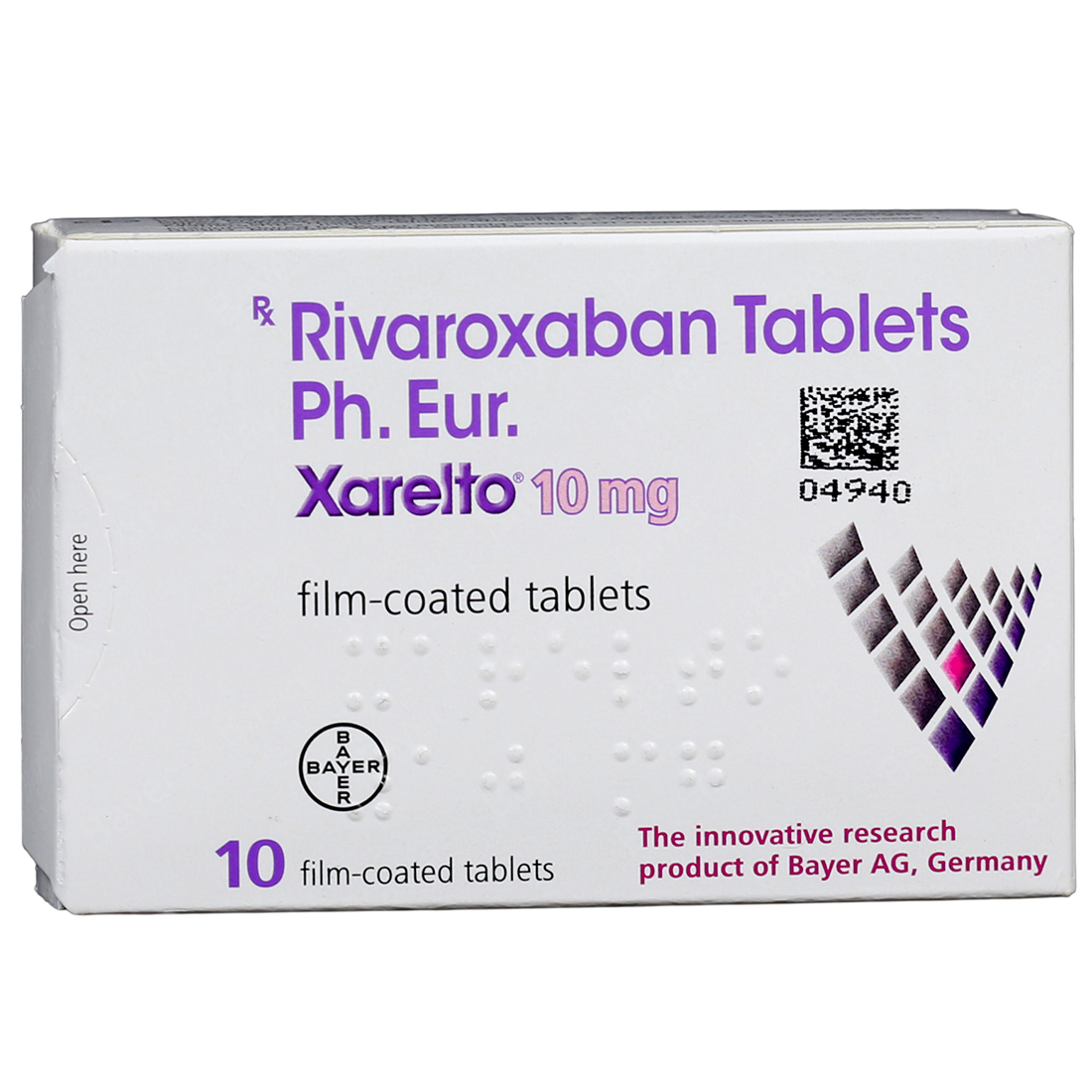 Xarelto 10 mg Tablet (10 Tab) Xarelto 10 mg Tablet (10 Tab)