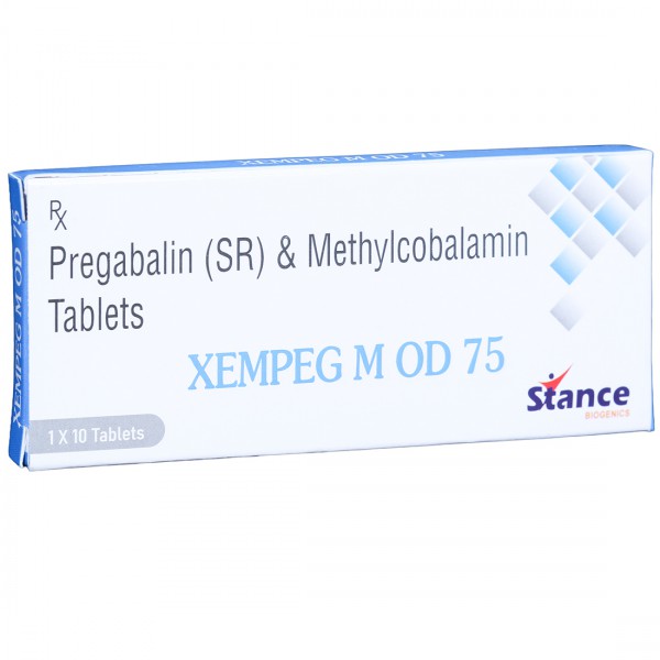 Xempeg M OD 75 Tablet (10 Tab) Xempeg M OD 75 Tablet (10 Tab)