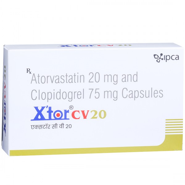 Xtor CV 20 mg Capsule (10 Cap) Xtor CV 20 mg Capsule (10 Cap)
