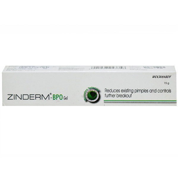 Zinderm BPO Gel 15 gm