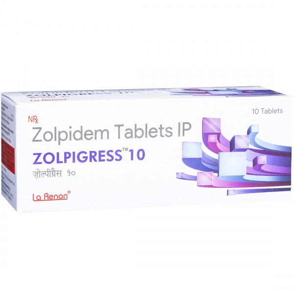 Zolpigress 10 Tablet (10 Tab)