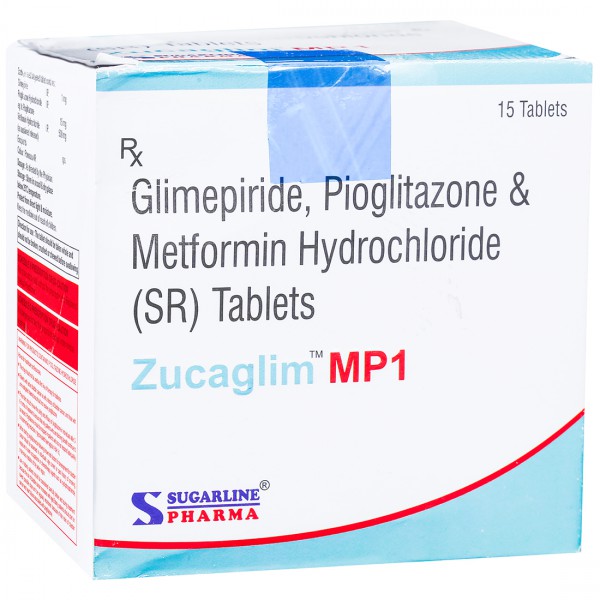 Zucaglim MP 1 Tablet (15 Tab)