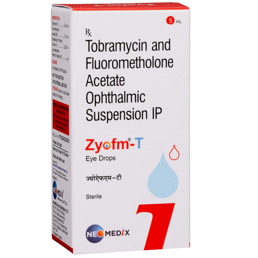 Zyofm T Eye Drops 5 ml Zyofm T Eye Drops 5 ml