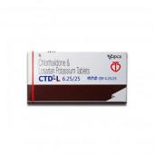 Ctd L 6.25/25 mg Tablet (10 Tab)