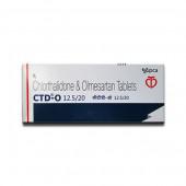 Ctd O 12.5/20 mg Tablet (10 Tab)