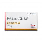 Escipra 5 mg Tablet (10 Tab)