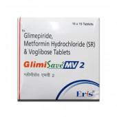 Glimisave MV 2 mg Tablet (15 Tab)